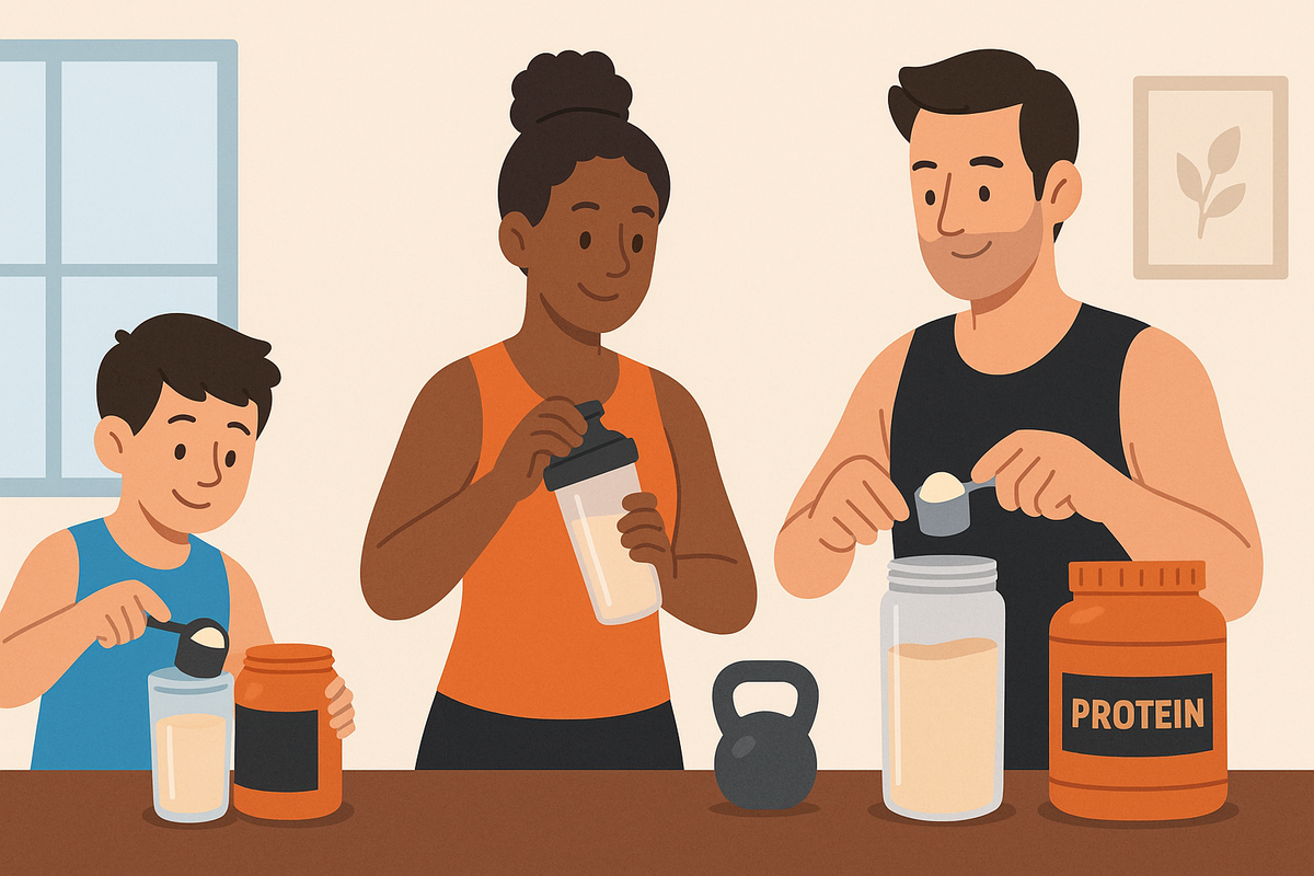 Protein tozu hangi yaşta kullanılmalı ?