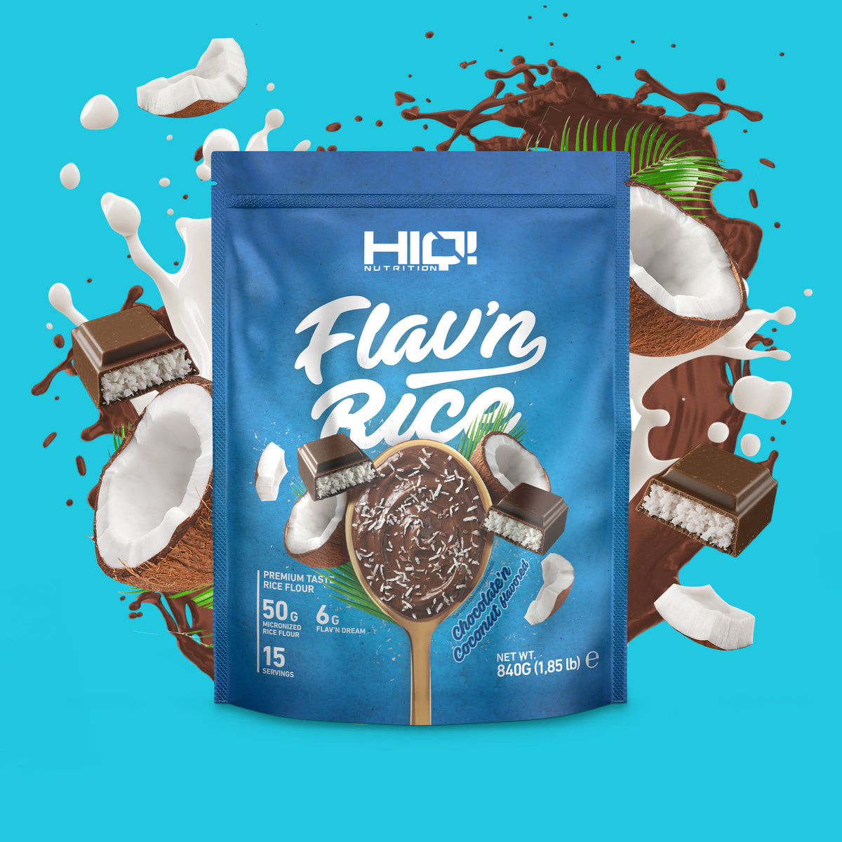 Flav’n Rice – aromalı mikronizə düyü unu; hamar quruluş, dadlı, qlütensiz, asan həzm olunan, diyet və kütlə artımı üçün ideal.