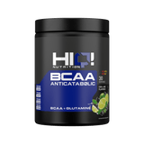 HIQ BCAA Anticatabolic – 7000mq BCAA, 3000mq L-Glutaminlə əzələ itkisi qarşısı, sürətli bərpa və məşq performansı dəstəyi.