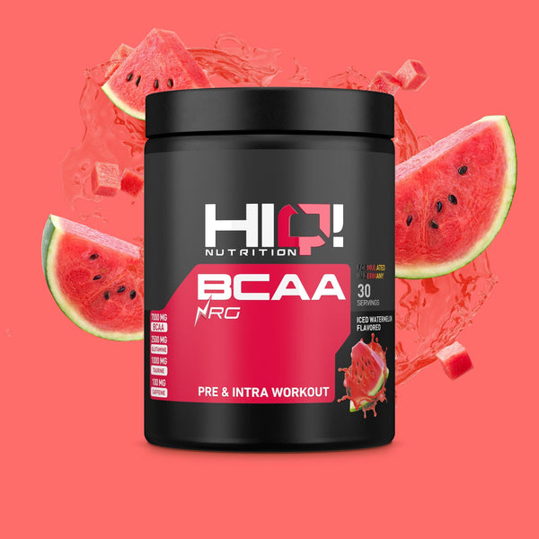 HIQ BCAA NRG – BCAA və qlutaminlə əzələ qorunması, taurin və kafeinlə enerji; intensiv məşqdə performans və əzələ inkişafı dəstəyi.