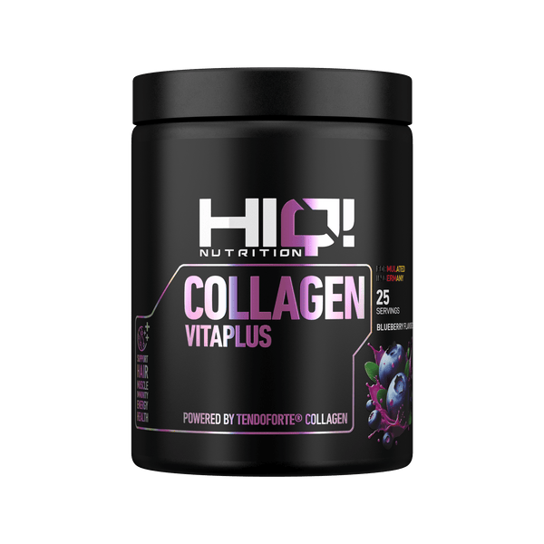 HIQ Collagen Vitaplus – 9q Tendoforte® kollagen və multivitaminlə oynaqlar, bağlar, saç, dırnaq, immunitet və enerji dəstəyi.