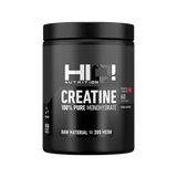 HIQ Creatine – %100 saf 200 Mesh mikronizə kreatinlə sürətli sorulma, enerji və performans; məşq və yarış sonrası bərpa dəstəyi.