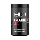 HIQ Creatine XL – %100 saf 200 Mesh mikronizə kreatinlə sürətli sorulma, enerji və performans; məşq və yarış sonrası bərpa dəstəyi.