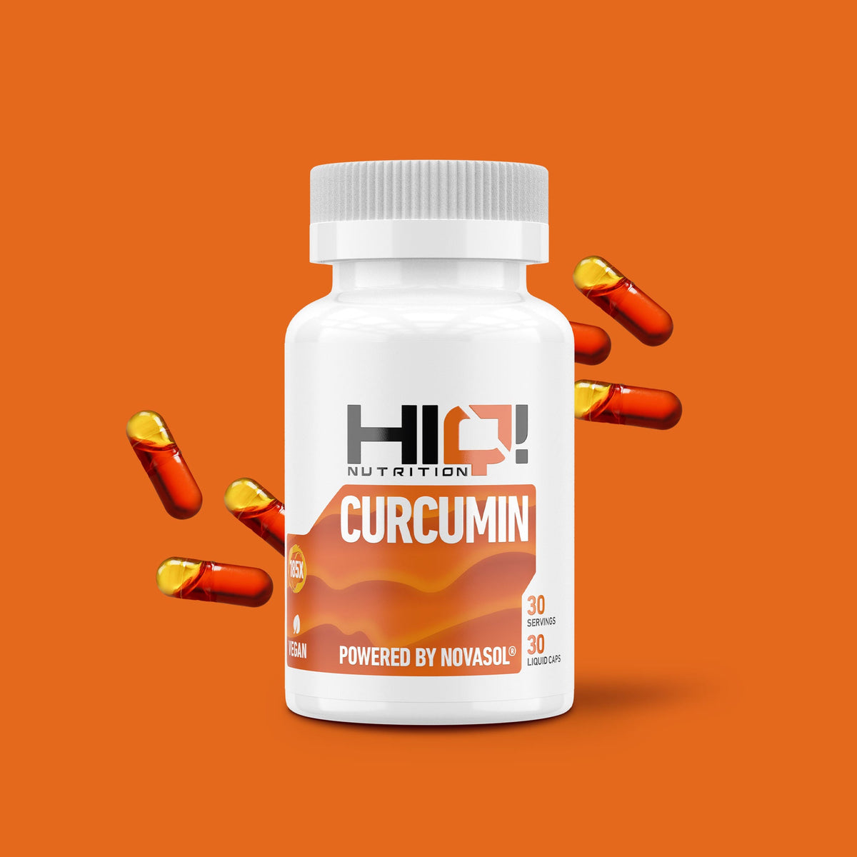 HIQ Curcumin – 30mq NovaSOL® ilə 185 qat sürətli sorulma, antioksidant və iltihabəleyhinə təsirlə oynaq və bərpa dəstəyi.