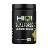 HIQ Dualforce – Creapure® kreatin və Vitargo® ilə güc, dözümlülük, enerji; C vitamini ilə immunitet və performans dəstəyi.
