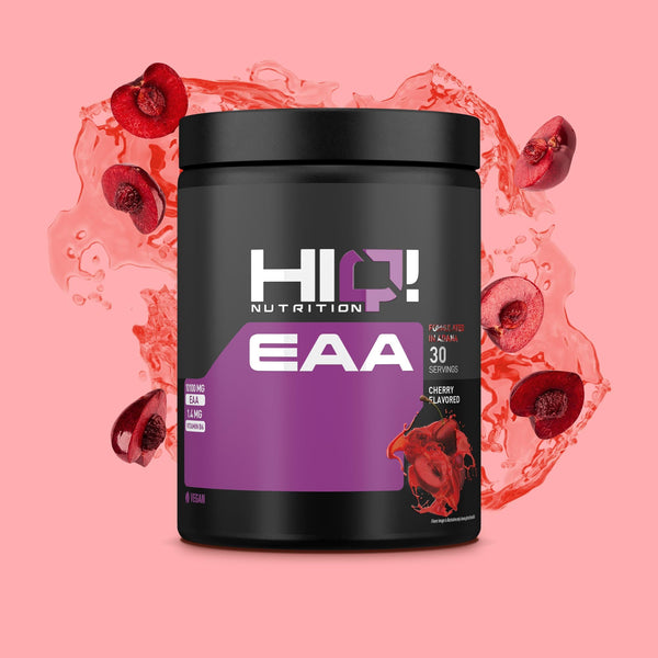 HIQ EAA Clear – 8 əsas amin turşusu və B6 ilə əzələ bərpası, inkişaf, performans, toparlanma və protein metabolizması dəstəyi.