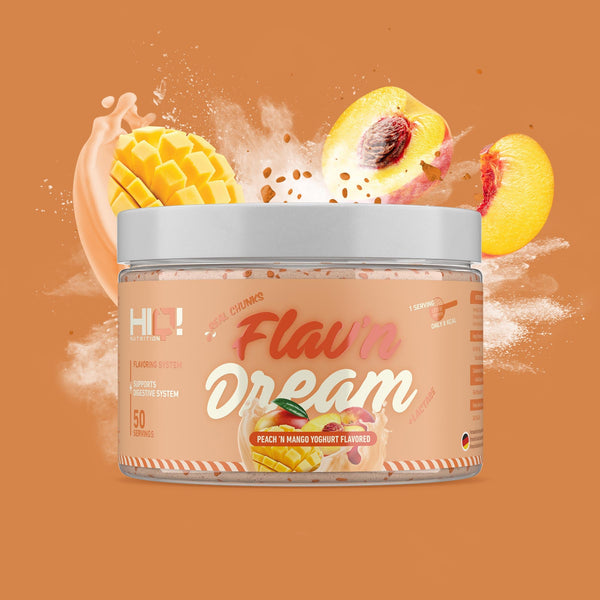 HIQ Flav’n Dream – yalnız 8 kalori; inulinlə həzm dəstəyi, istiliyədavamlı aroma ilə diyet yemək və içkilər üçün ideal.