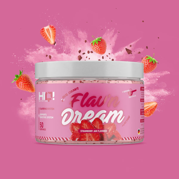 HIQ Flav’n Dream – yalnız 8 kalori; inulinlə həzm dəstəyi, istiliyədavamlı aroma ilə diyet yemək və içkilər üçün ideal.