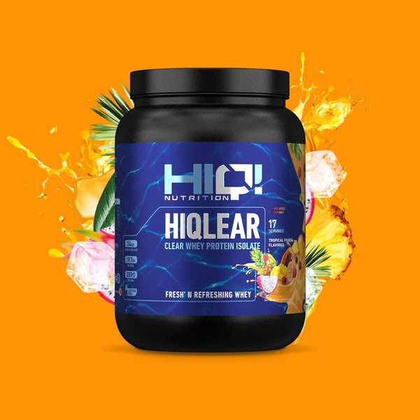 HIQ HIQLEAR – yağsız, şəkərsiz, laktozsuz; meyvə şirəsi dadında protein, əzələ inkişafı və məşq sonrası bərpa üçün ideal.