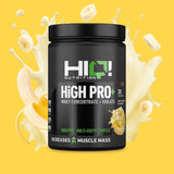 HIQ High Pro+ – WPC80, WPI90, L-Glutamin, Digezyme® və B6 ilə əzələ inkişafı, protein metabolizması dəstəyi; şəkərsiz protein.