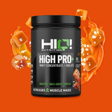 HIQ High Pro+ – WPC80, WPI90, L-Glutamin, Digezyme® və B6 ilə əzələ inkişafı, protein metabolizması dəstəyi; şəkərsiz protein.