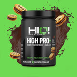 HIQ High Pro+ – WPC80, WPI90, L-Glutamin, Digezyme® və B6 ilə əzələ inkişafı, protein metabolizması dəstəyi; şəkərsiz protein.