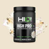 HIQ High Pro+ – WPC80, WPI90, L-Glutamin, Digezyme® və B6 ilə əzələ inkişafı, protein metabolizması dəstəyi; şəkərsiz protein.