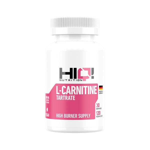 HIQ L-Carnitine Tartrate 120 Kapsül