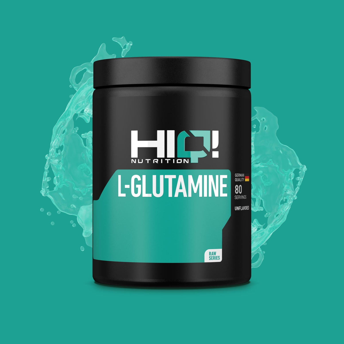 HIQ L-Glutamin – qlutamin ehtiyatını yeniləyir, əzələ bərpası, bağırsaq və immunitet dəstəyi, məşq performansını artırır.