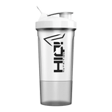 HIQ Smart Shaker – alt bölməsi ilə toz əlavələri ayrı saxlayır, sızdırmaz qapaq və ergonomik dizaynla hər yerdə təzə içki hazırlayır.