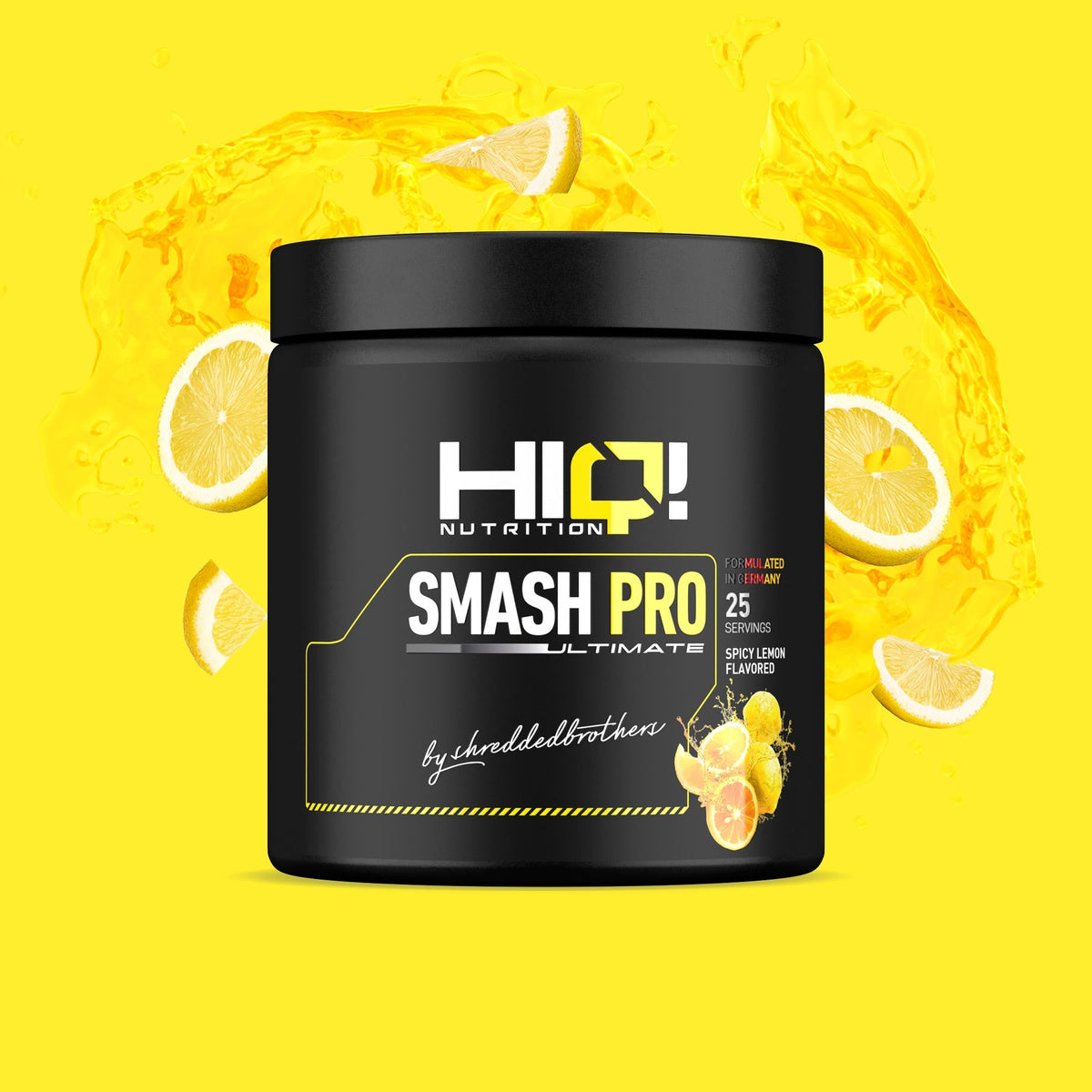 HIQ Smash Pro – beta-alanin, arjinin AKG, L-sitrülin, B6 ilə enerji, yorğunluq azalması, qan axını və intensiv məşq performansı.