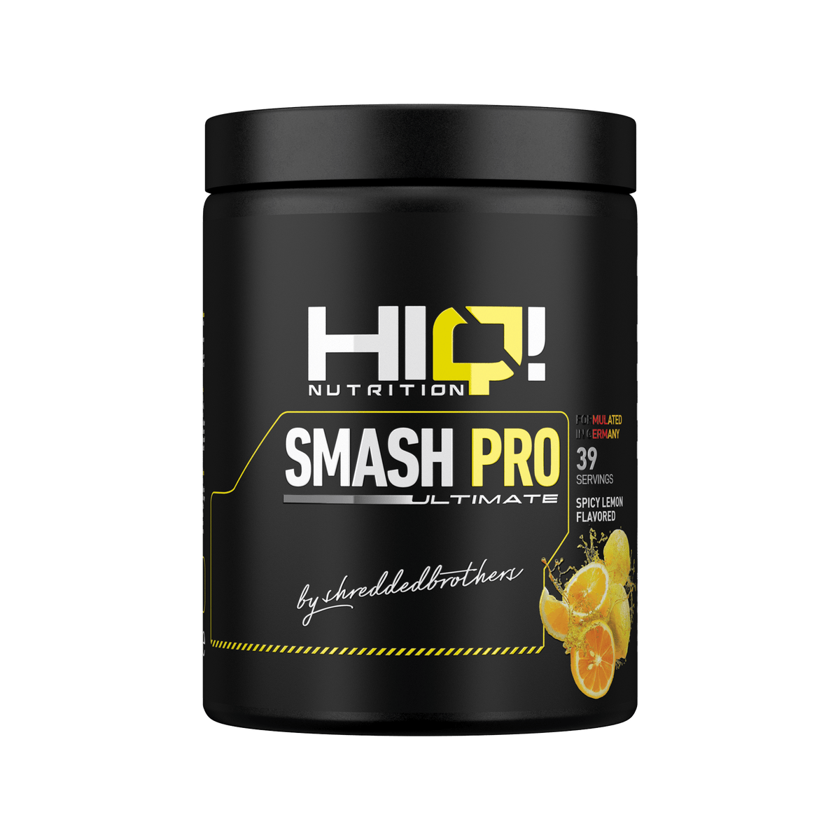 HIQ Smash Pro – beta-alanin, arjinin AKG, L-sitrülin, taurin, B6 ilə enerji, yorğunluq azalması, qan axını və performans artımı.