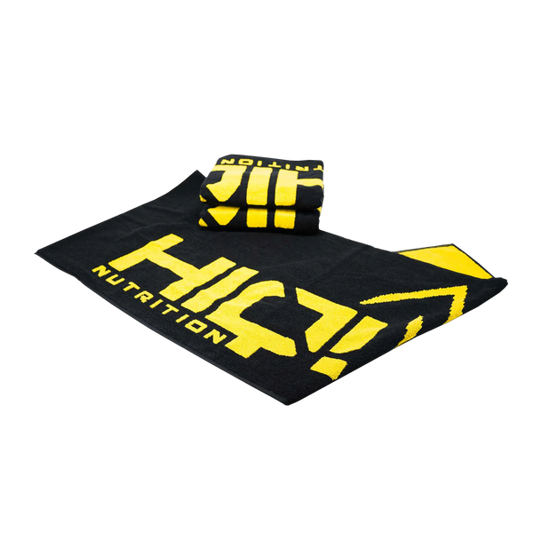 HIQ XL Spor dəsmalı – %100 pambıq, yüksək hopdurma, tez quruma, antibakterial və bench üçün hijyenik dizayn.