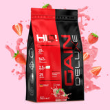 Gaindeluxe – 744 kalori, 162q karbohidrat, 20q whey, 2.5q Creapure® kreatin, multivitaminlə kütlə, əzələ və performans dəstəyi.